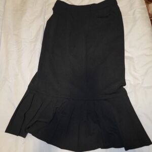 Black skirt size small midi pencil
